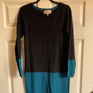 Philosophy Color Block Long Sleeve Dress Size: S